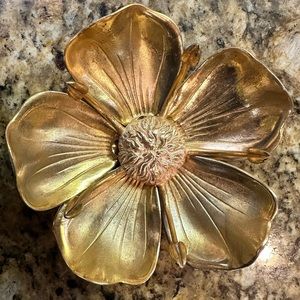 Vintage Gucci-style Flower Ashtray or Jewelry Dish